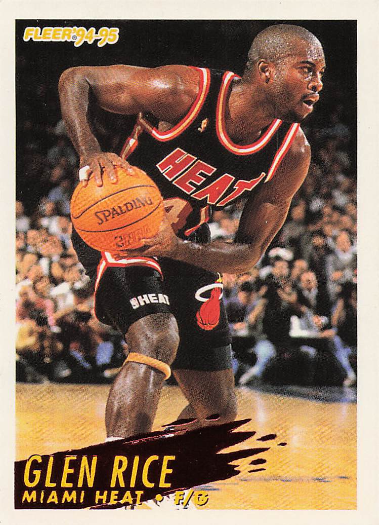 1994-95 Fleer Basketball Glen Rice #118