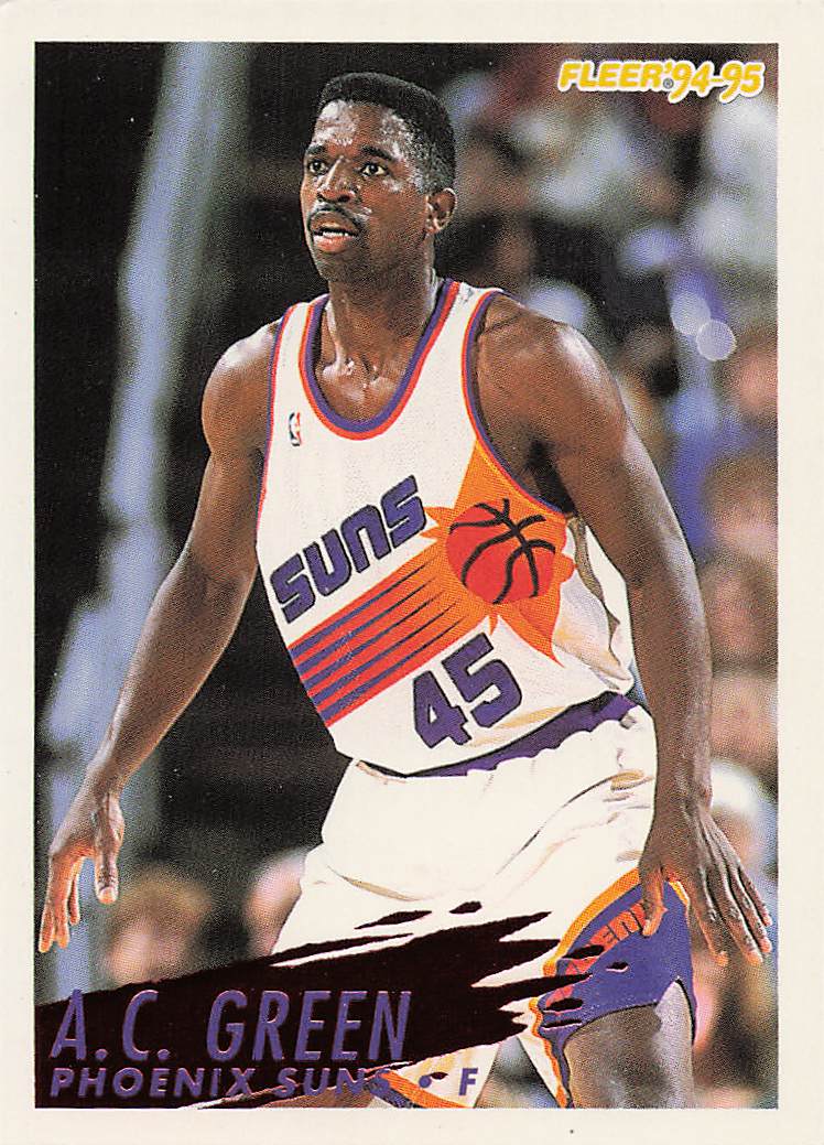 1994-95 Fleer Basketball A.C. Green #177