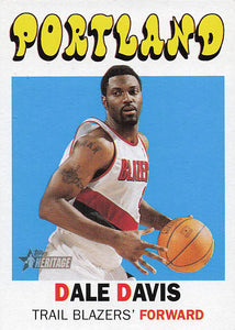 2000-01 Topps Heritage Basketball Dale Davis #127
