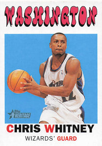 2000-01 Topps Heritage Basketball Chris Whitney #152