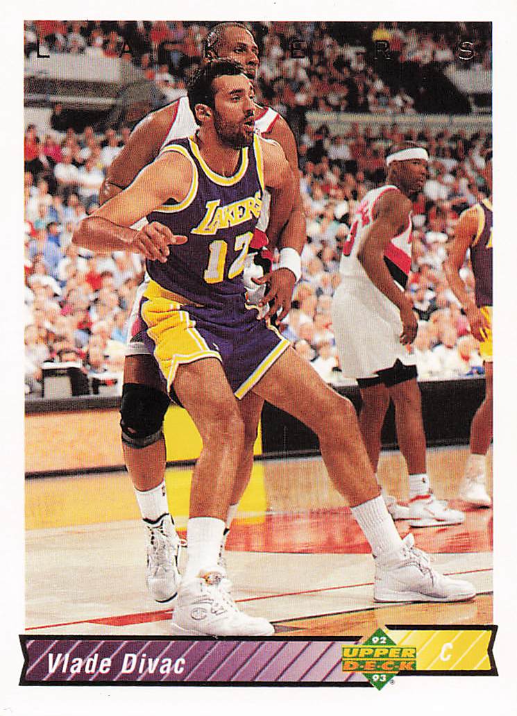 1992-93 Upper Deck Basketball Vlade Divac #199