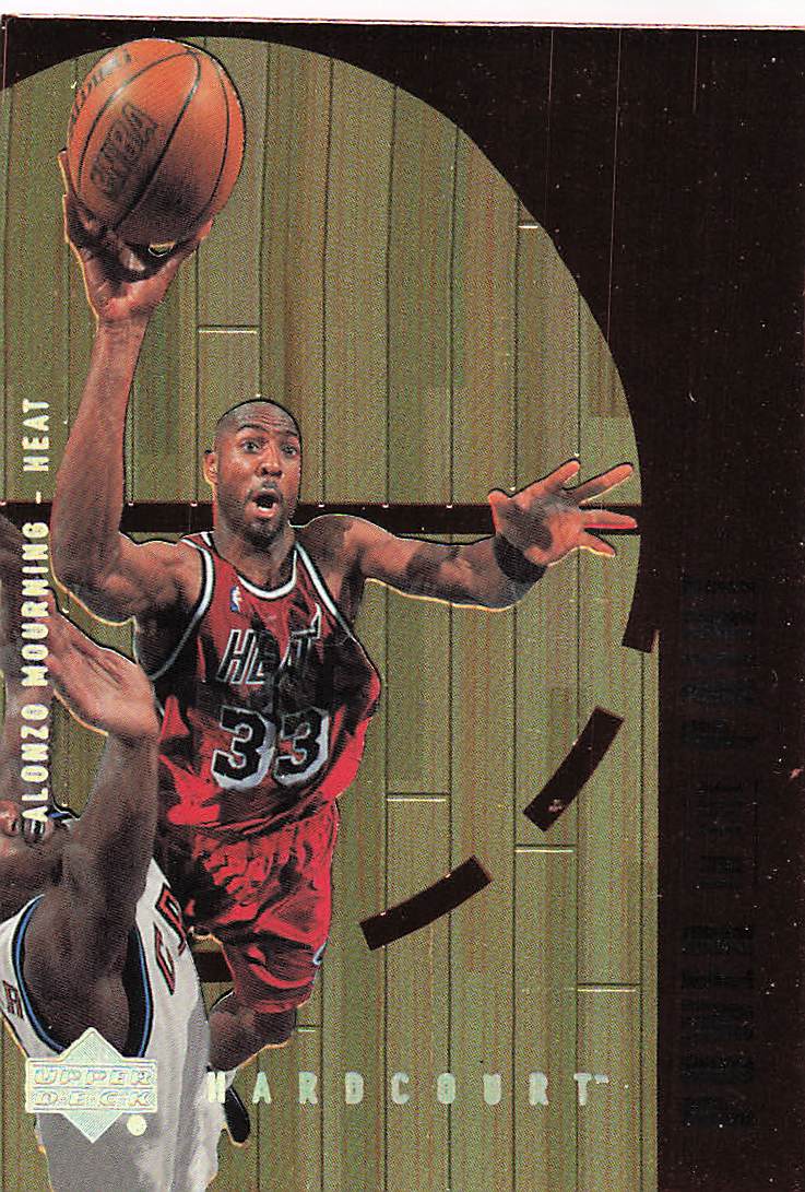 1999-00 Upper Deck Hardcourt Basketball Power in the Paint Alonzo Mourning #P10