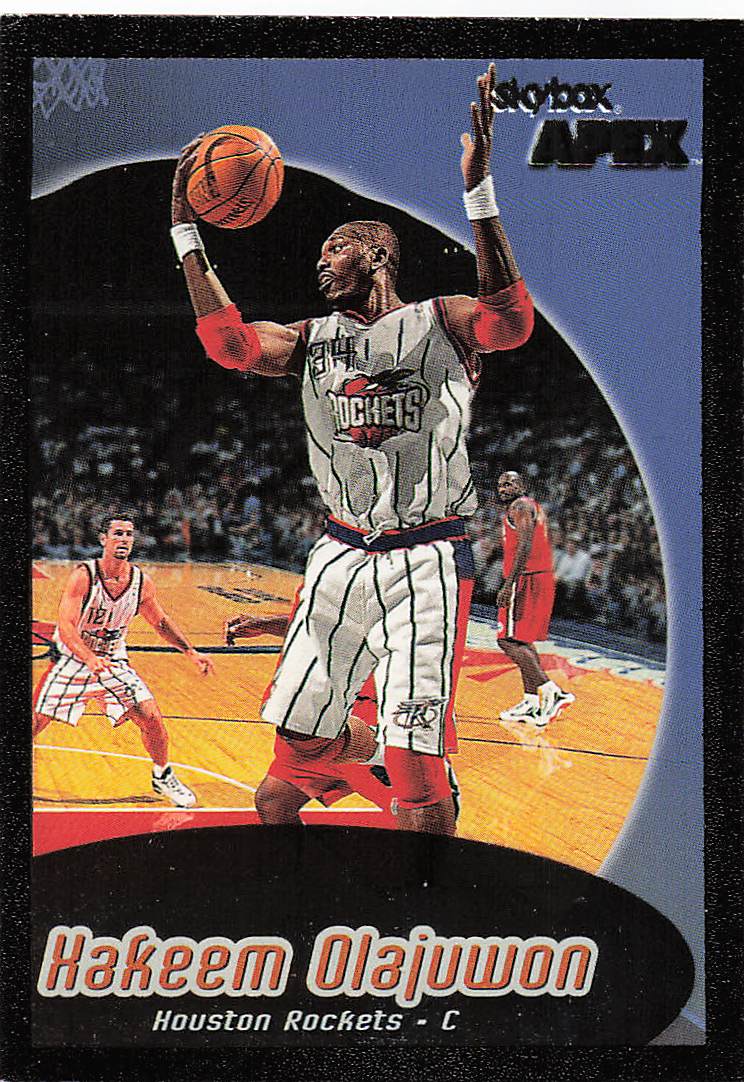 1999-00 SkyBox Apex Basketball Hakeem Olajuwon #128