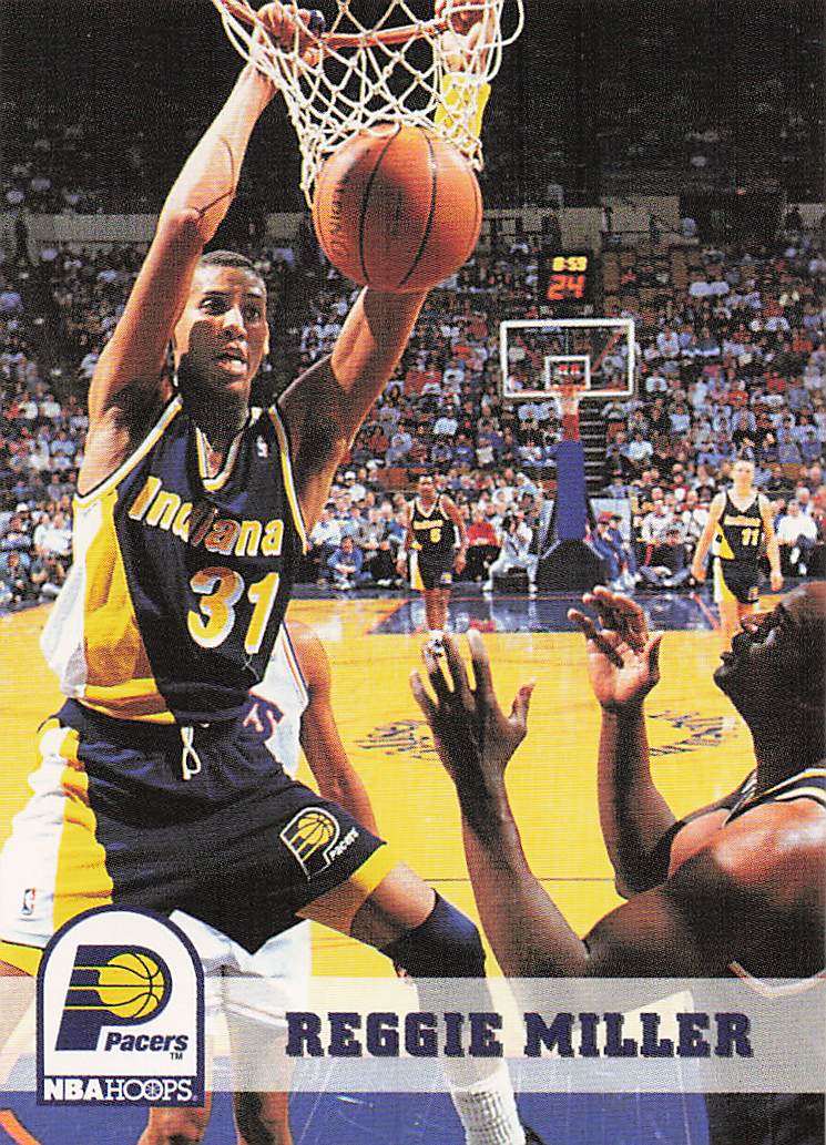 1993-94 Hoops Basketball Reggie Miller #87