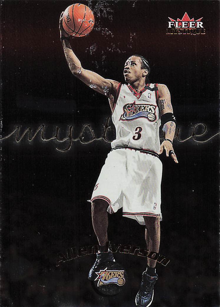 2000-01 Fleer Mystique Basketball Allen Iverson #39