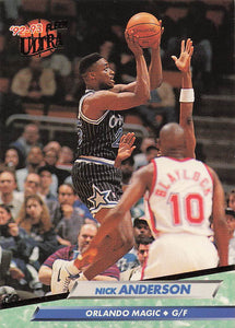 1992-93 Ultra Basketball Nick Anderson #128