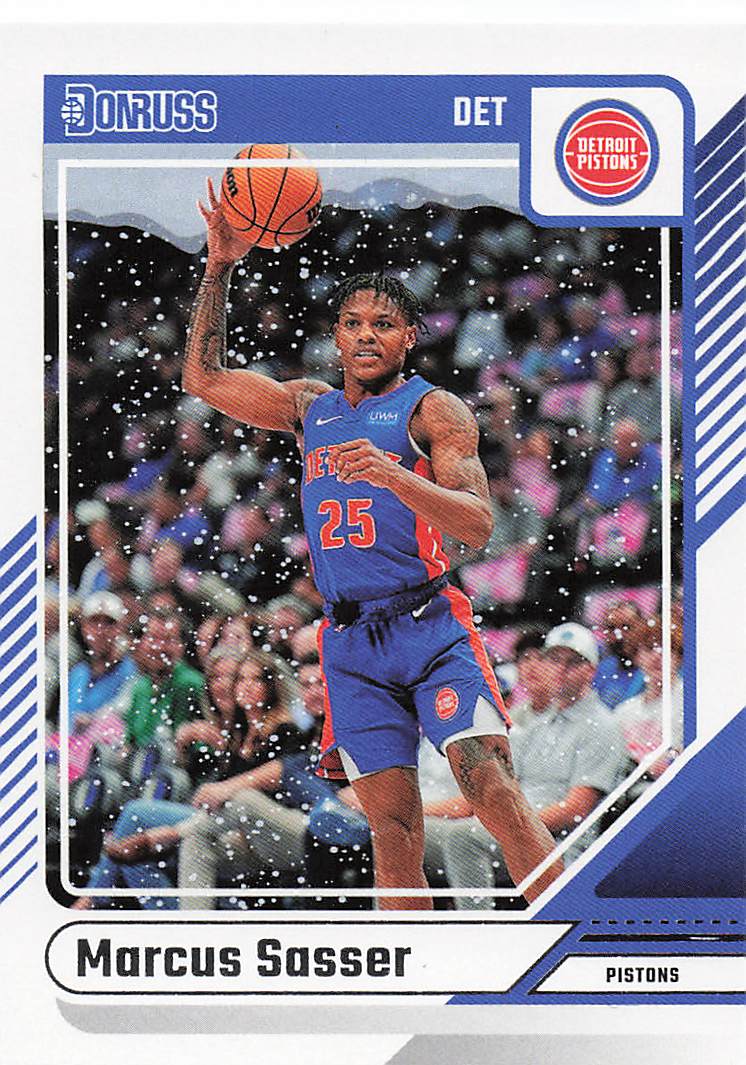 2024-25 Donruss Basketball Winter Marcus Sasser #9