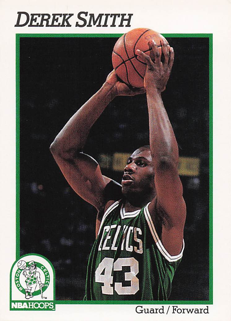 1991-92 Hoops Basketball Derek Smith #340