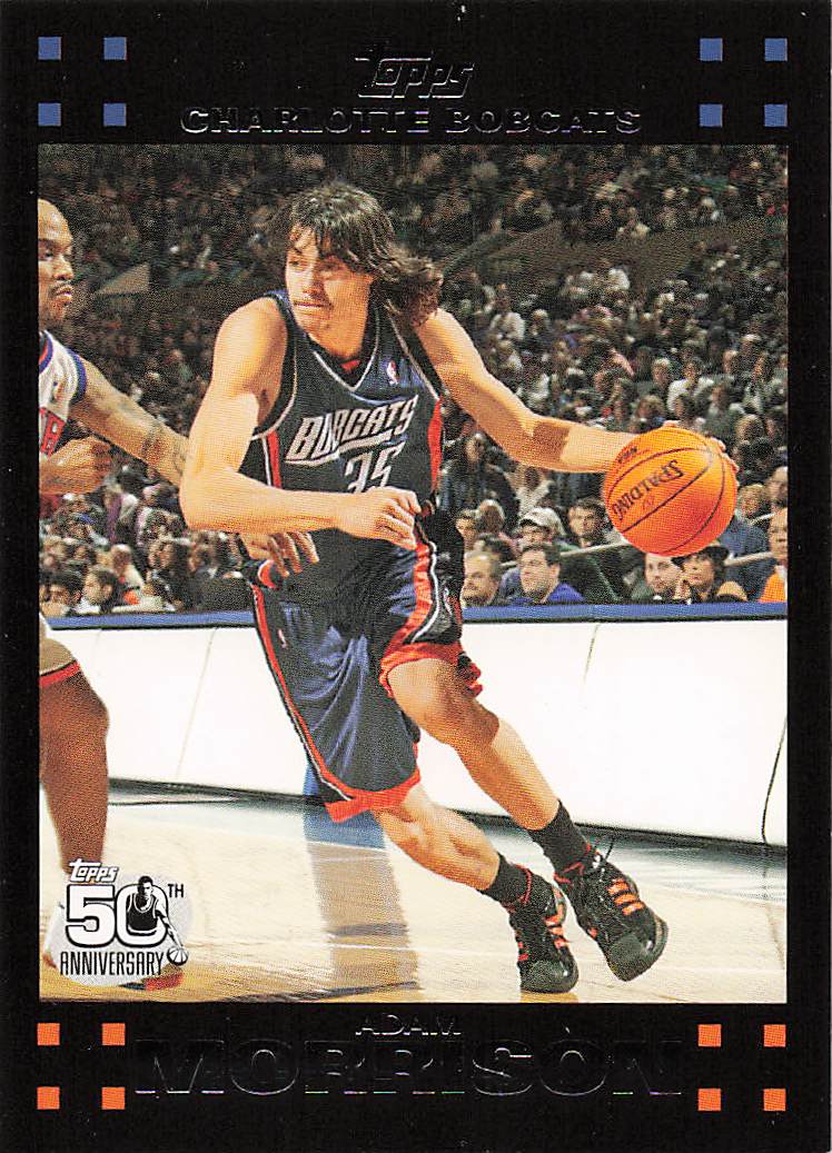2007-08 Topps Basketball Adam Morrison #35