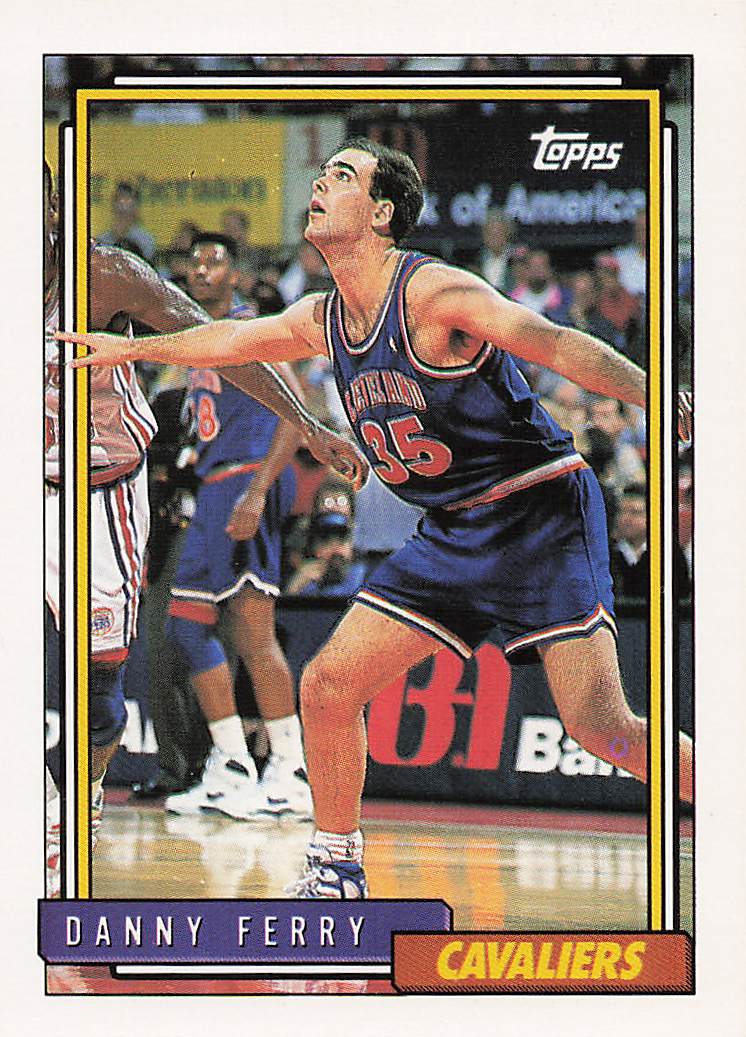 1992-93 Topps Basketball Danny Ferry #131