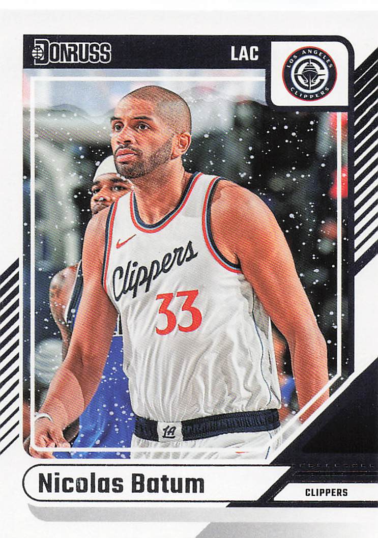 2024-25 Donruss Basketball Winter Nicolas Batum #51