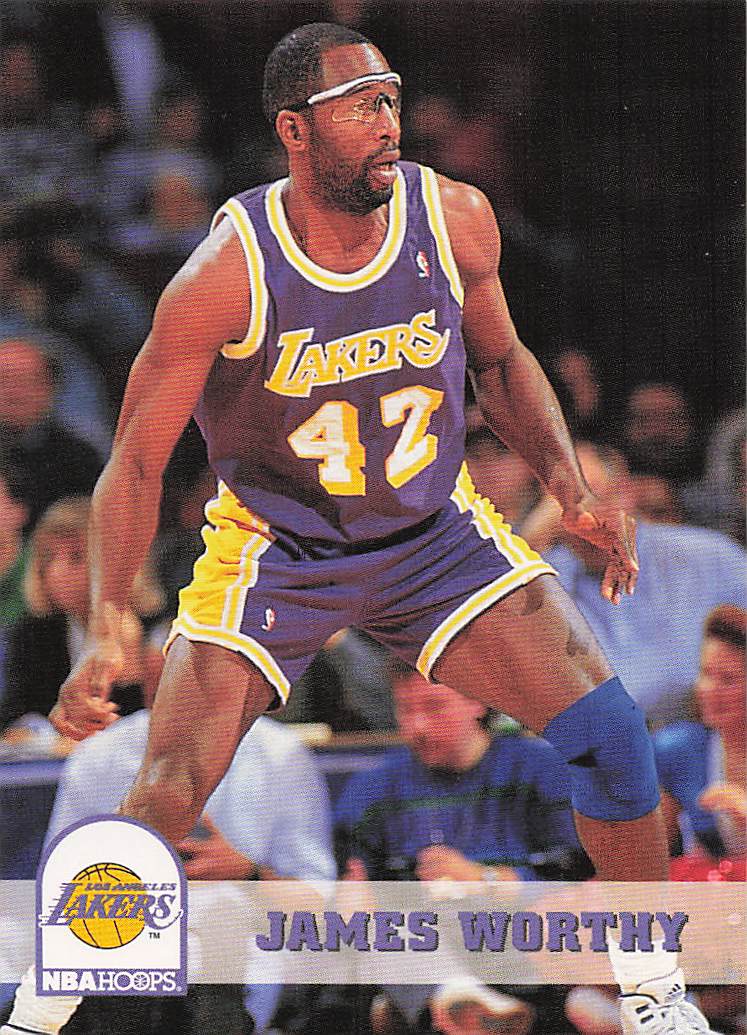 1993-94 Hoops Basketball James Worthy #110
