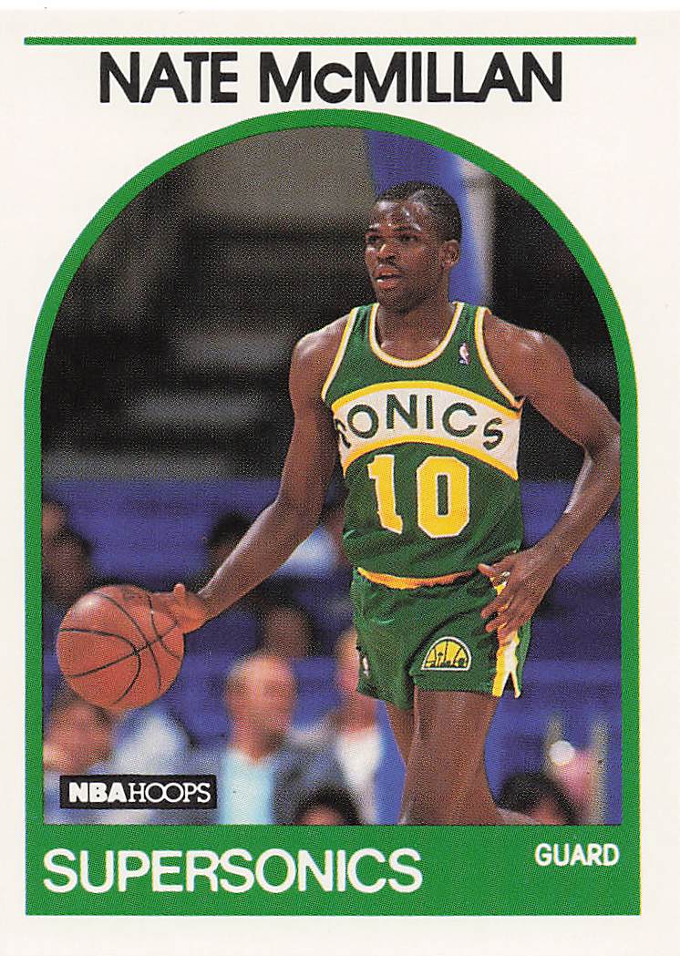 1989-90 Hoops Basketball Nate McMillan #192