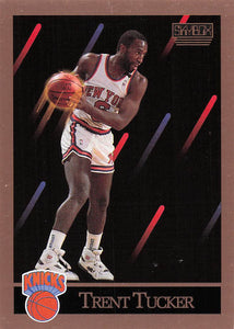 1990-91 SkyBox Basketball Trent Tucker #193