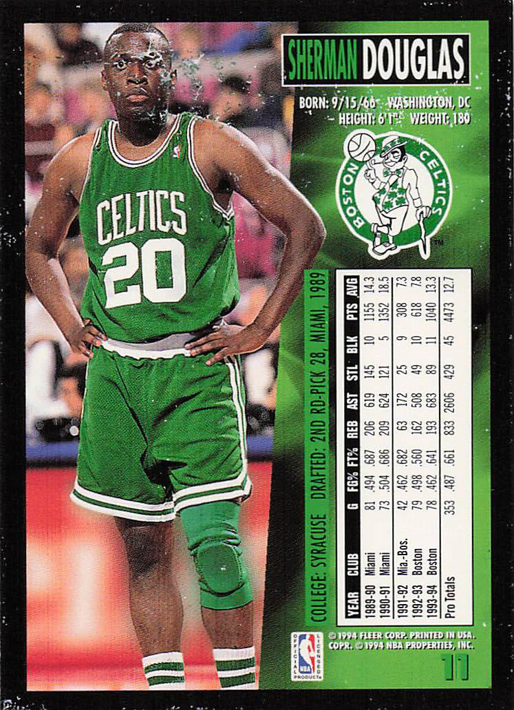 1994-95 Fleer Basketball Sherman Douglas #11