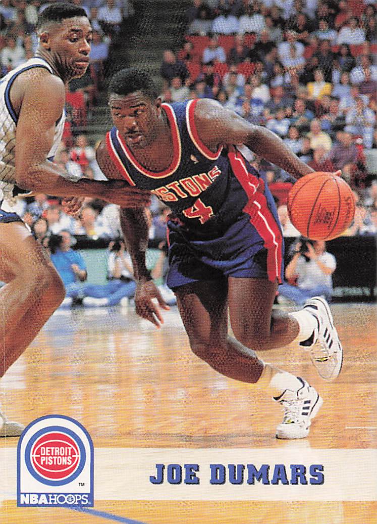 1993-94 Hoops Basketball Joe Dumars #61
