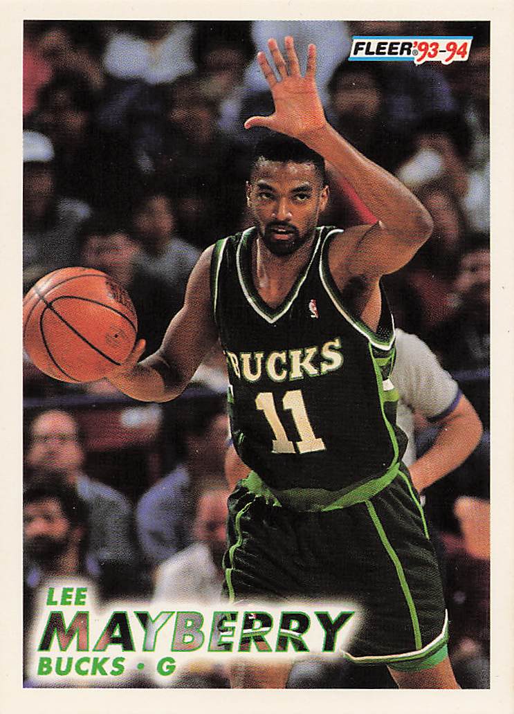1993-94 Fleer Basketball Lee Mayberry #120