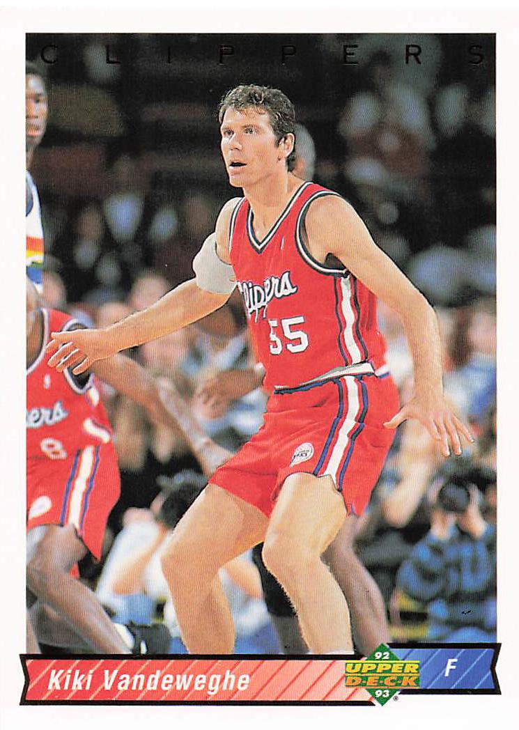 1992-93 Upper Deck Basketball Kiki Vandeweghe #385