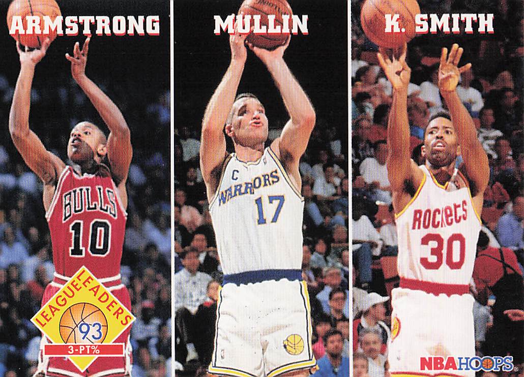 1993-94 Hoops Basketball (B.J. Armstrong / Chris Mullin / Kenny Smith) #288