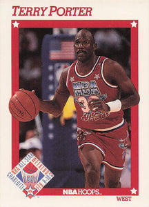 1991-92 Hoops Basketball Terry Porter #269