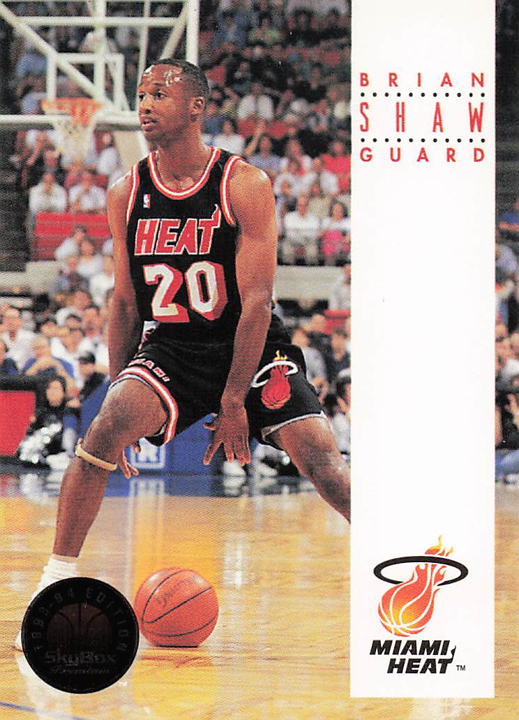 1993-94 SkyBox Premium Basketball Brian Shaw #243