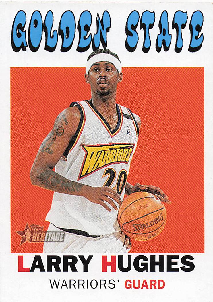 2000-01 Topps Heritage Basketball Larry Hughes #14
