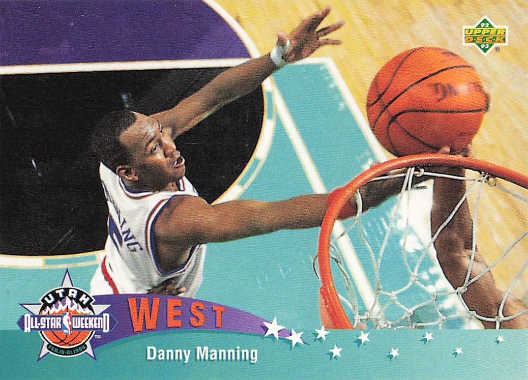 1992-93 Upper Deck Basketball Danny Manning #443