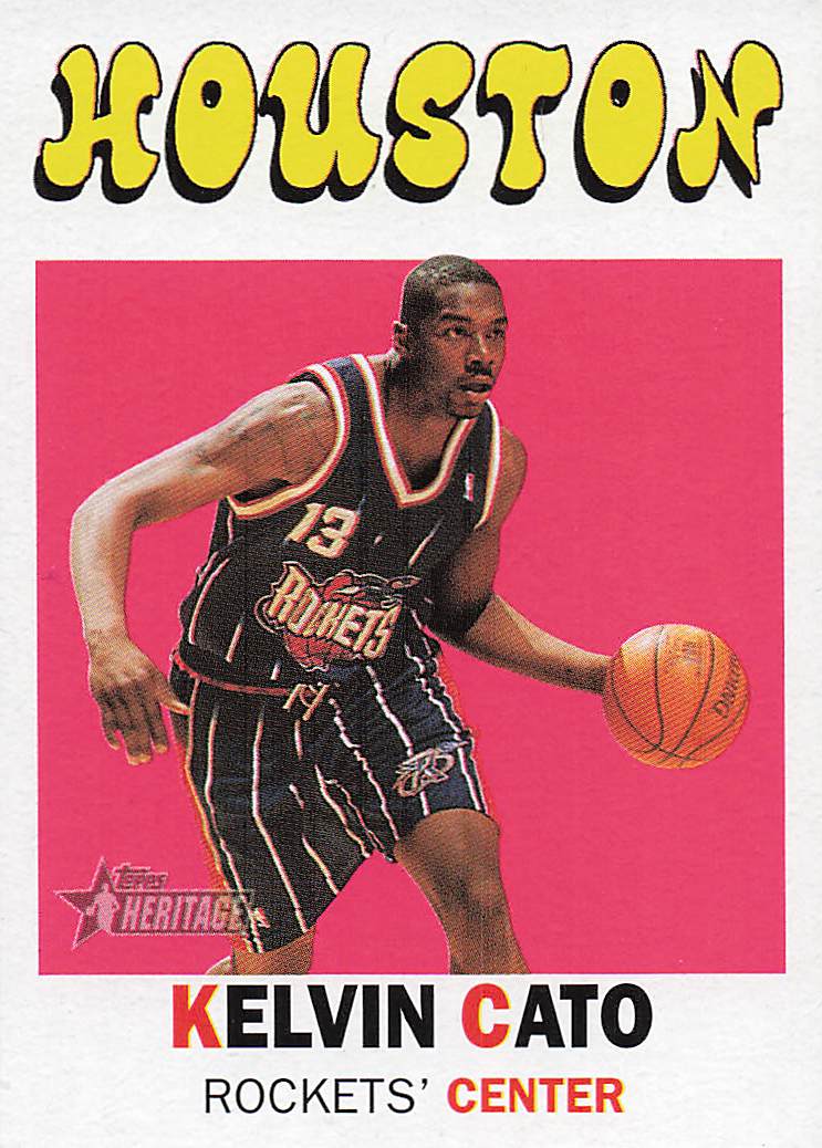 2000-01 Topps Heritage Basketball Kelvin Cato #190