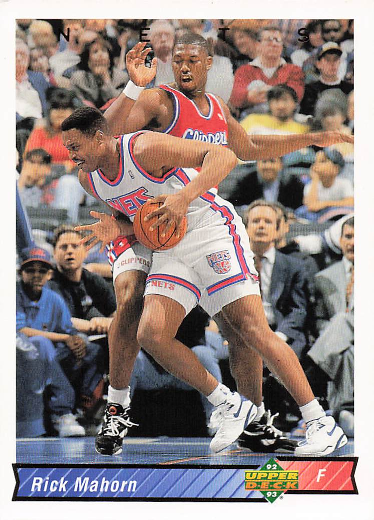 1992-93 Upper Deck Basketball Rick Mahorn #316