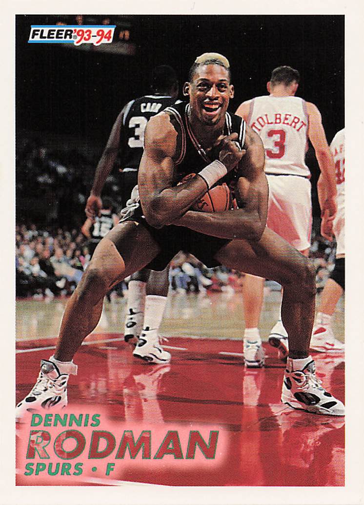 1993-94 Fleer Basketball Dennis Rodman #378