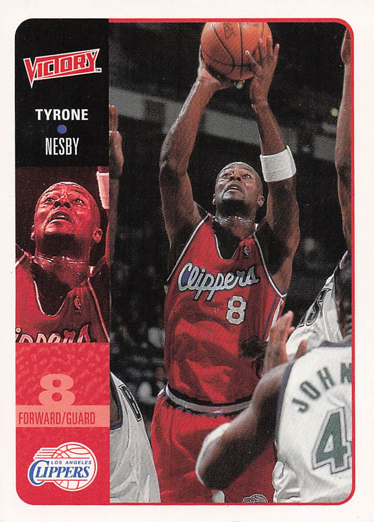 2000-01 Upper Deck Victory Basketball Tyrone Nesby #90