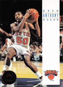 1993-94 SkyBox Premium Basketball Greg Anthony #254
