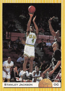 1993 Classic Draft Picks Basketball Stanley Jackson #45