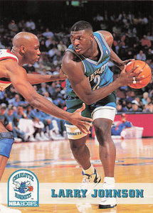 1993-94 Hoops Basketball Larry Johnson #22