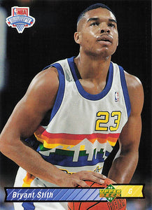 1992-93 Upper Deck Basketball Bryant Stith #9 Rookie
