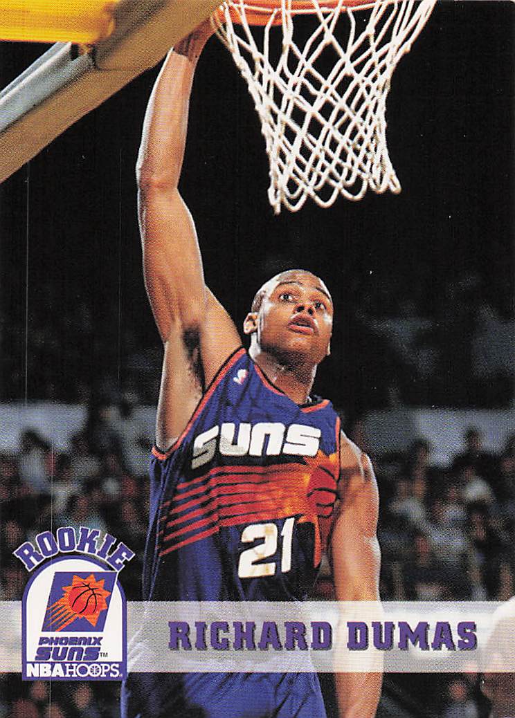 1993-94 Hoops Basketball Richard Dumas #171