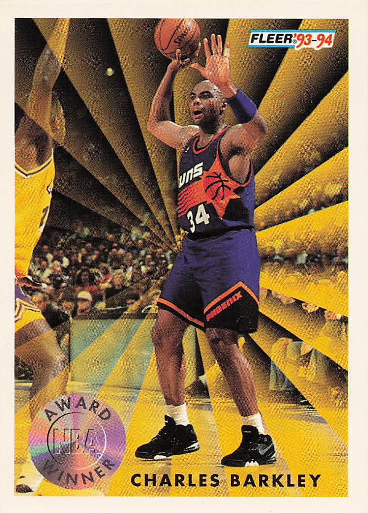 1993-94 Fleer Basketball Charles Barkley #229