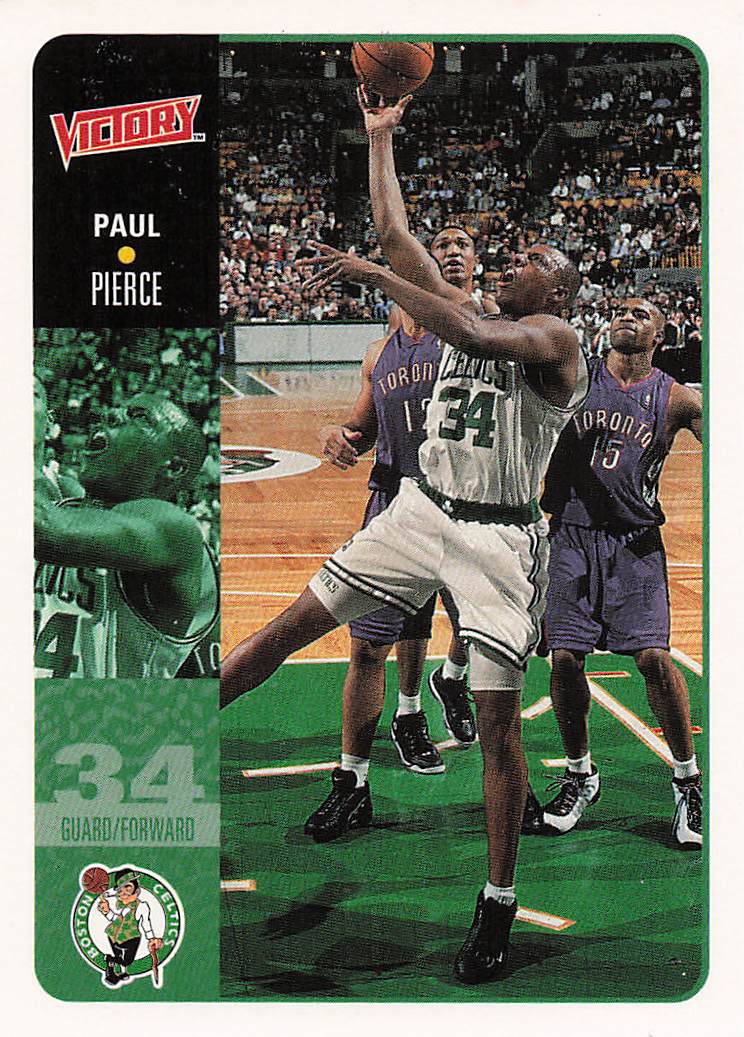 2000-01 Upper Deck Victory Basketball Paul Pierce #9