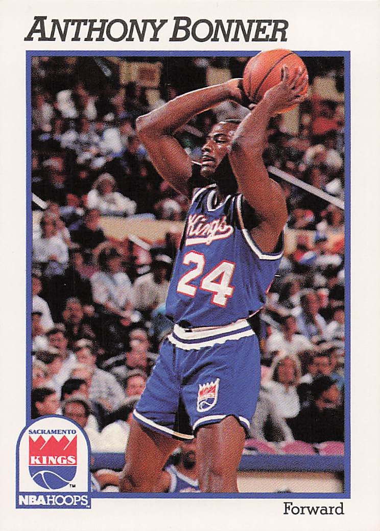 1991-92 Hoops Basketball Anthony Bonner #180 Rookie