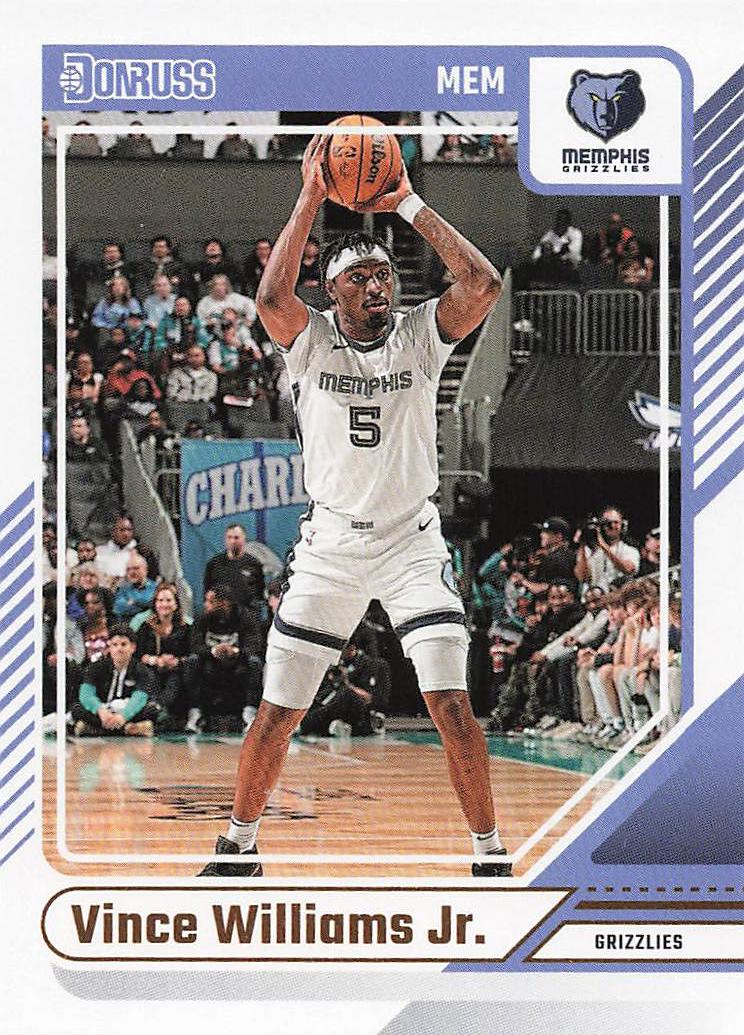 2024-25 Donruss Basketball Vince Williams Jr. #61