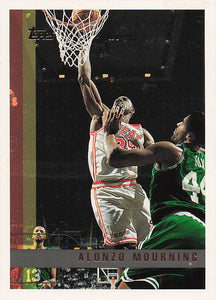 1997-98 Topps Basketball Alonzo Mourning #101