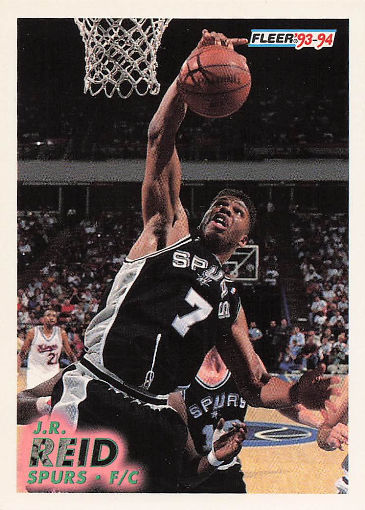 1993-94 Fleer Basketball J.R. Reid #195