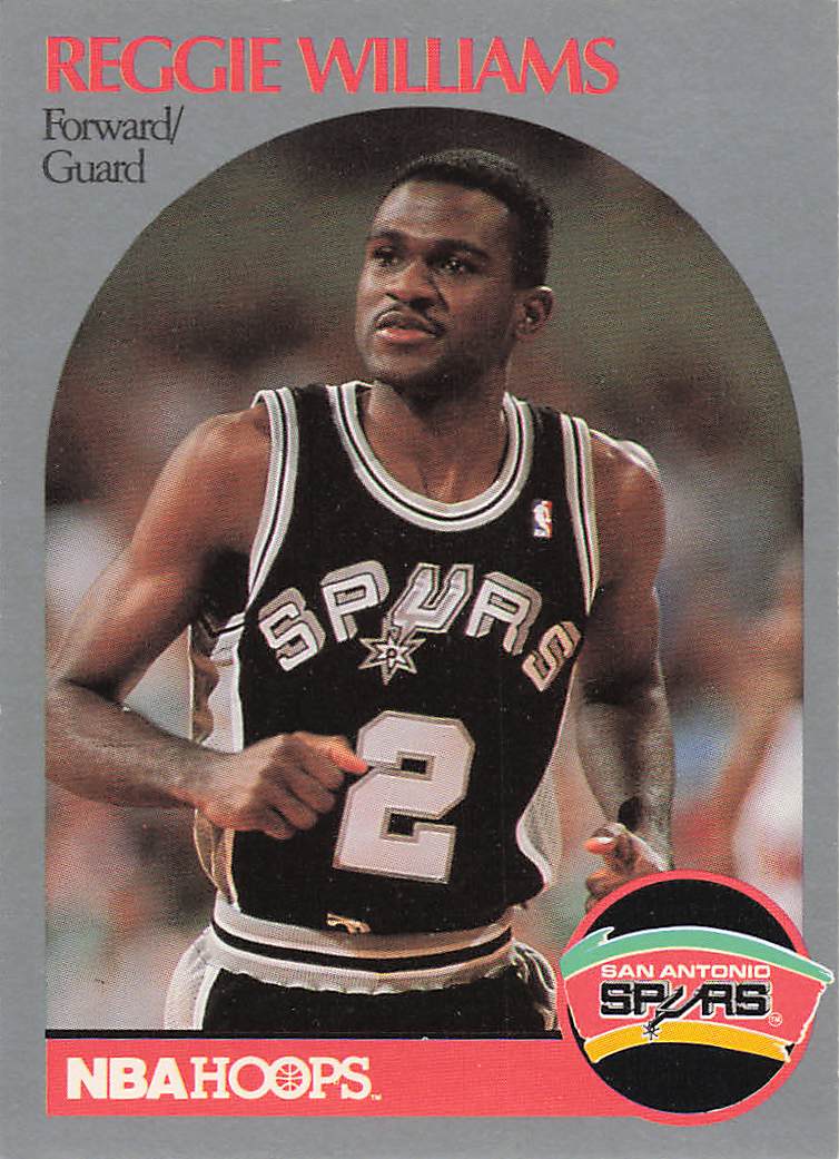 1990-91 Hoops Basketball Reggie Williams #272