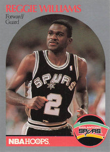 1990-91 Hoops Basketball Reggie Williams #272