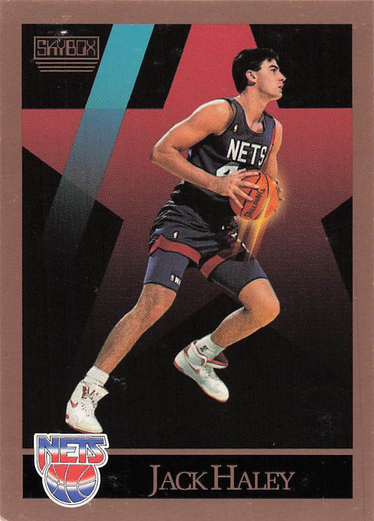 1990-91 SkyBox Basketball Jack Haley #180 Rookie