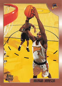 1998-99 Topps Basketball Antawn Jamison #143 Rookie