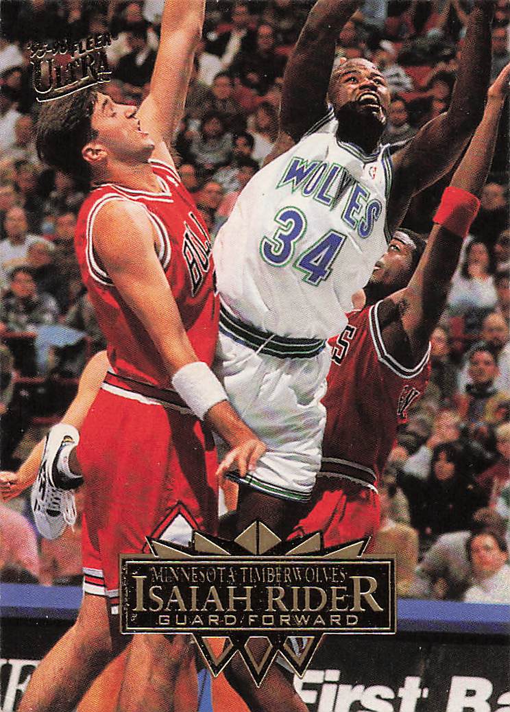1995-96 Ultra Basketball Isaiah Rider #108