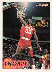 1993-94 Fleer Basketball Otis Thorpe #81