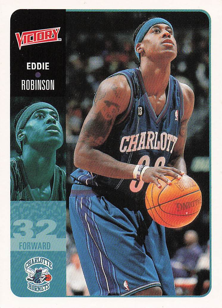 2000-01 Upper Deck Victory Basketball Eddie Robinson #21