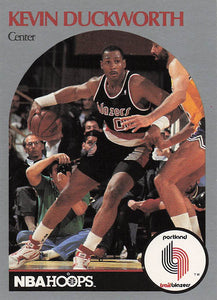 1990-91 Hoops Basketball Kevin Duckworth #246